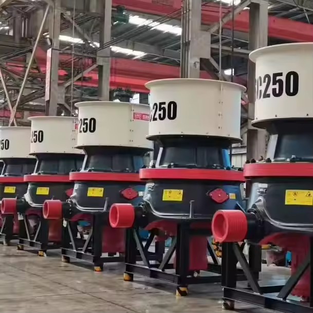 SC250 Single Cylinder Hydraulic Cone Crusher High Capacity Advanced Cone Rock Crusher Machine Factory Direct Sale