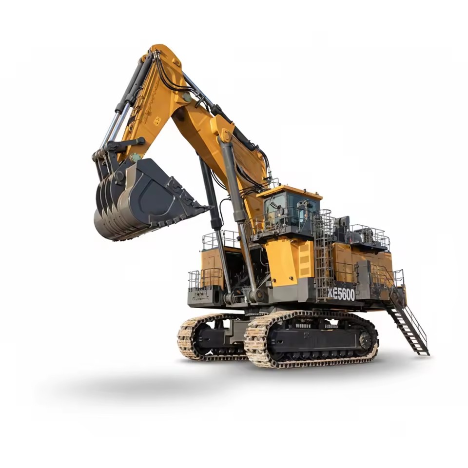56ton Crawler Excavator Backhoe 5.1-6.20m Heavy Equipment Mining XE5600 with Engine PLC High Digging Power