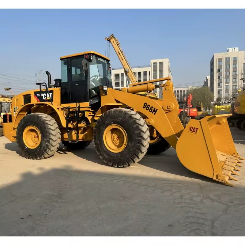 High Quality 100% Original 966H Used Wheel Loader 3.5YD Quarry and Mining