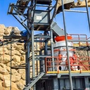 Complete Set Quarry Stone Cone Crusher Production Line with AC Motor 150tph Capacity for Sale