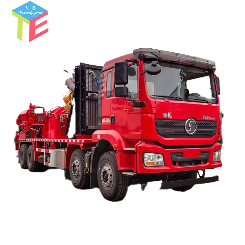 GTE5301TYL 'EN Oilfield Special Vehicle New Diesel/Electric Drive Fracturing Truck 70MPa 1751L/min High-Efficiency Engine
