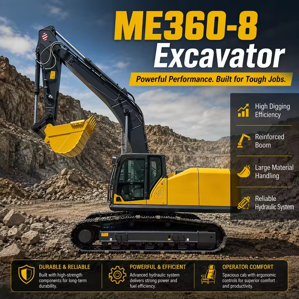 33 Ton 36 Ton 39 Ton Heavy Duty Excavator Hydraulic Excavator Machine for Construction Mining Earth Moving