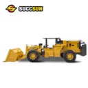 SUCCSUN Mine Construction Wheel Loader Skid Steer Tractor Loader Heavy Duty Underground Mining Equipment 1cbm Bucket Capacity