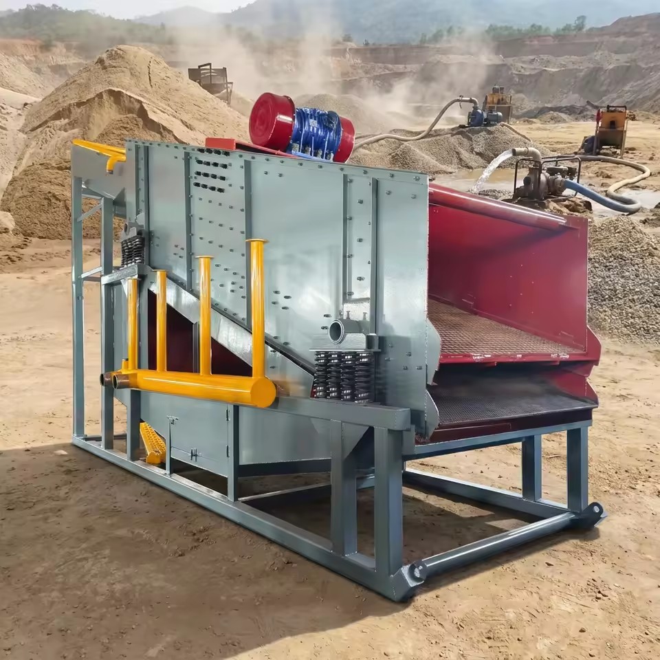Gold Panning and Washing Machines, Mining Equipment, Gold Washing Sluices, Double-layer Vibrating Screens