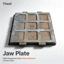 High Manganese Steel Casting Super Jaw Crusher Spare Parts Jaw Plate Stone