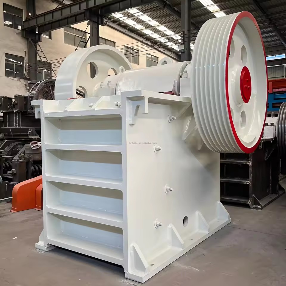 PE 500X750 Jaw Crusher 60-80T/H Primary Quarry Stone Coarse Crushing Machine for Granite Basalt Aggregate Production Line