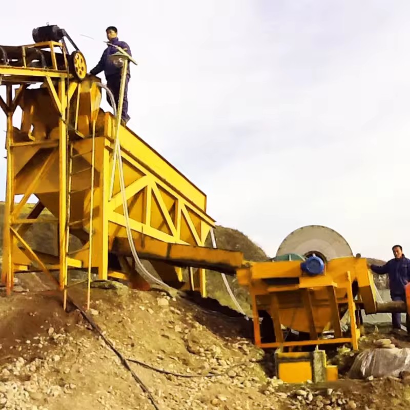 Dry Industrial Permanent Drum Separator Magnetic Mineral Separation for Mining