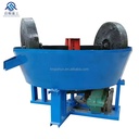 For Sale Wet Pan Mill Various Models of Wet Disk Mercury Gold Grinding Machines Used for Gold Ore Grinding Equipment