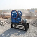 Factory Sales High Quality PE Series Jaw Crusher Rock Stone Crusher 15-50T/H Small Portable AC Motor Bearing Engine