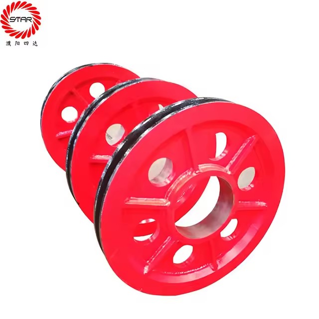 Oilfield Well Drilling Hook Block and Crown Block Main Part Pulley Assembly