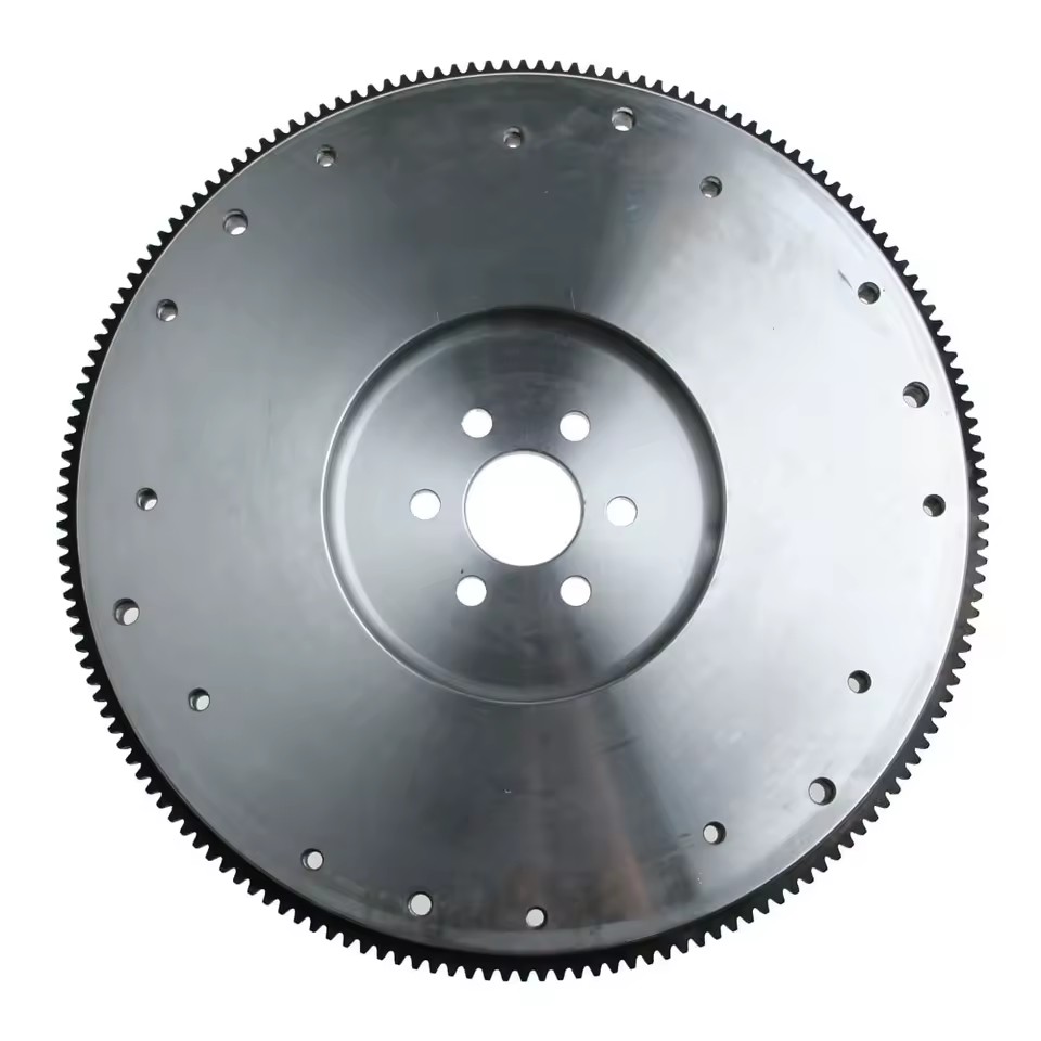 Custom Big Lathe Turning Aluminum Flywheel