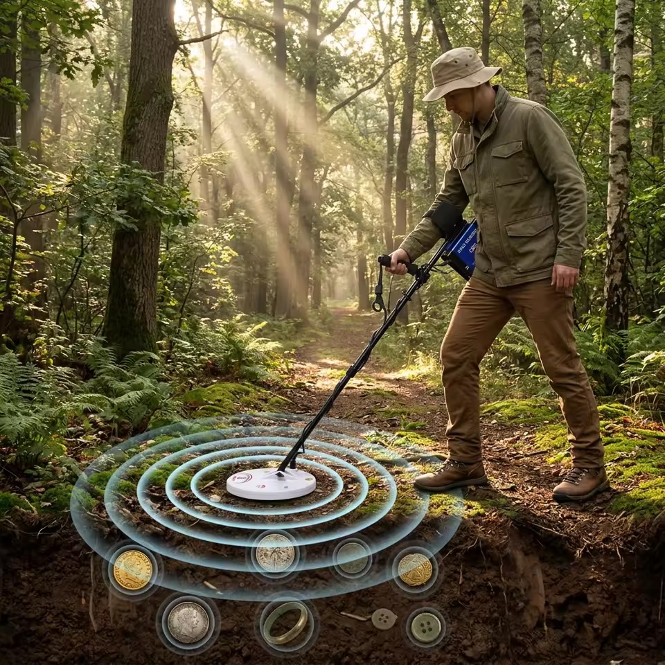 Newest GDX-8000 Professional Industrial Metal Detector High Sensitivity Underground Gold Hunting Device