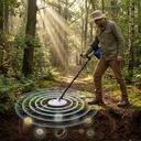 Newest GDX-8000 Professional Industrial Metal Detector High Sensitivity Underground Gold Hunting Device