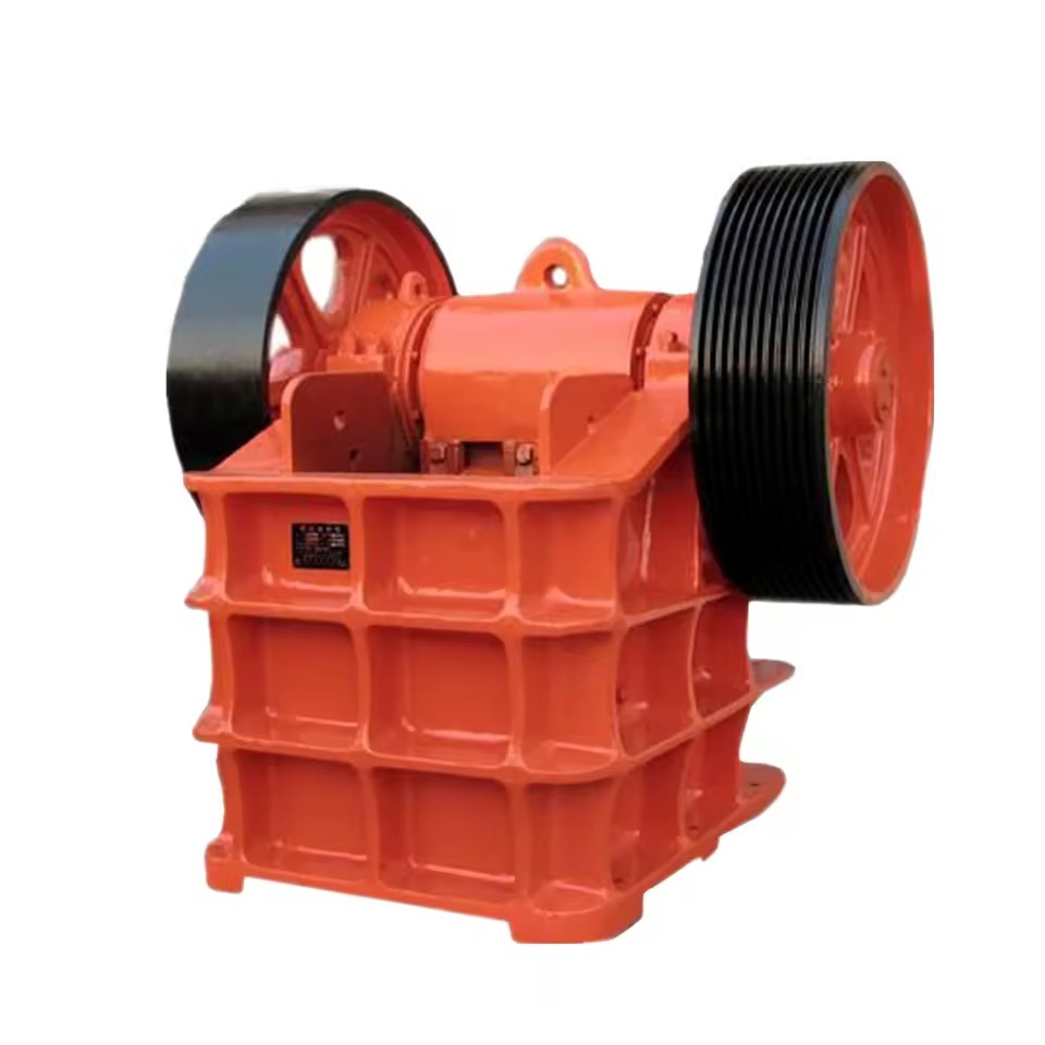 Factory Price PE400 * 600 Jaw Crusher Heavy Duty Manganese Jaw Plate Rock Breaker for Mining Ore Crushing