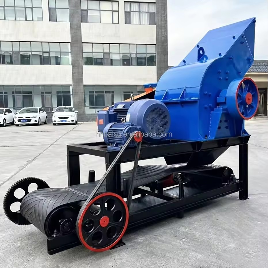 PC600*400 Hammer Crusher High Capacity Gravel Sand Making Machine Fine Crushing Equipment for Stone Coal