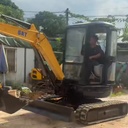 3TON Used Komastu PC35 Mining Excavator for Sale