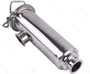 Stainless Steel Sanitary Angle Filter with Manual Power High Temperature Water Media Safe Structure