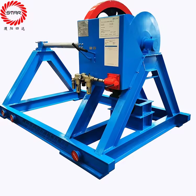 Factory Manufacture Customizable Well Drilling Hoisting Machine Pneumatic Spooler Wire Rope Spooler