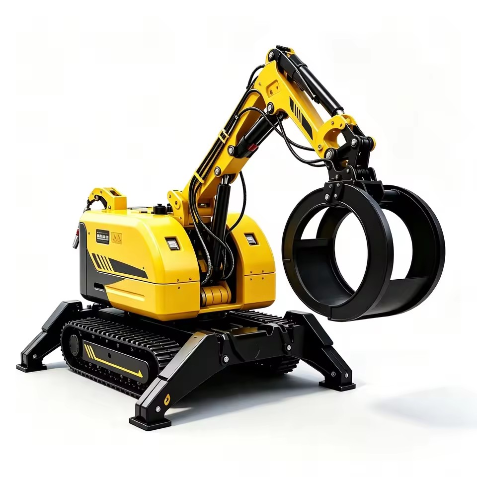Mine Tunnel Hidden Danger Removal Real-time Gas Detection Support Crawler Multi-function Demolition Robot