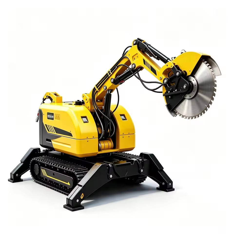 Multi-scene Available Mining Fire Municipal Emergency Remote Operated Crawler Multi-function Demolition Robot