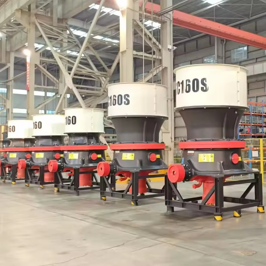 SC160s Single Cylinder Hydraulic Cone Crusher High Capacity Advanced Cone Rock Crusher Machine Factory Direct Sale