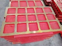 Quarry Crusher Swing Jaw Plate Ore Mining Casting Parts High Performance High Quality 1 Year Warranty