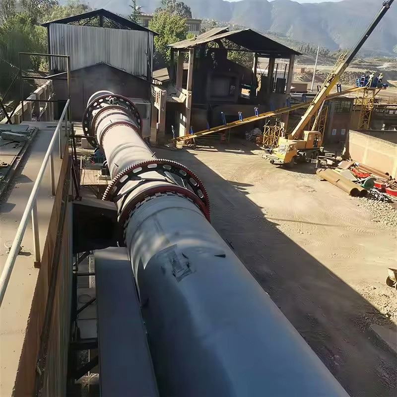 100-120TPD Dead Burnt Magnesium Rotary Kiln Mgo DBM Production Line Energy Saving Cement Making Machinery