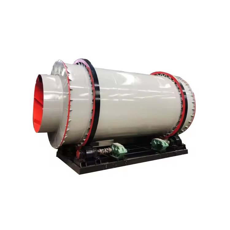 Industrial Rotary Drum Dryer Machine Mining Biomass Sawdust Processing Automatic Single-Drum / Triple-Cylinder System STM