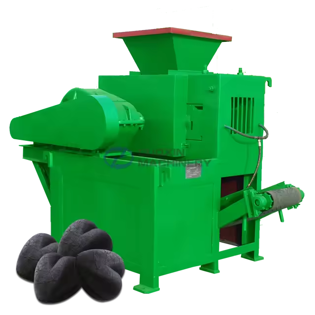 Magnesium Oxide Powder Granulator High Pressure Phosphate Rock Powder Briquette Machine Coal Briquette Production Line Equipment