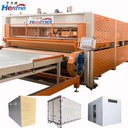 Production of MDF Board Magnesium Oxide Boards 80 Pressure Automatic Conveying Sandwich Panel Machine Production Line