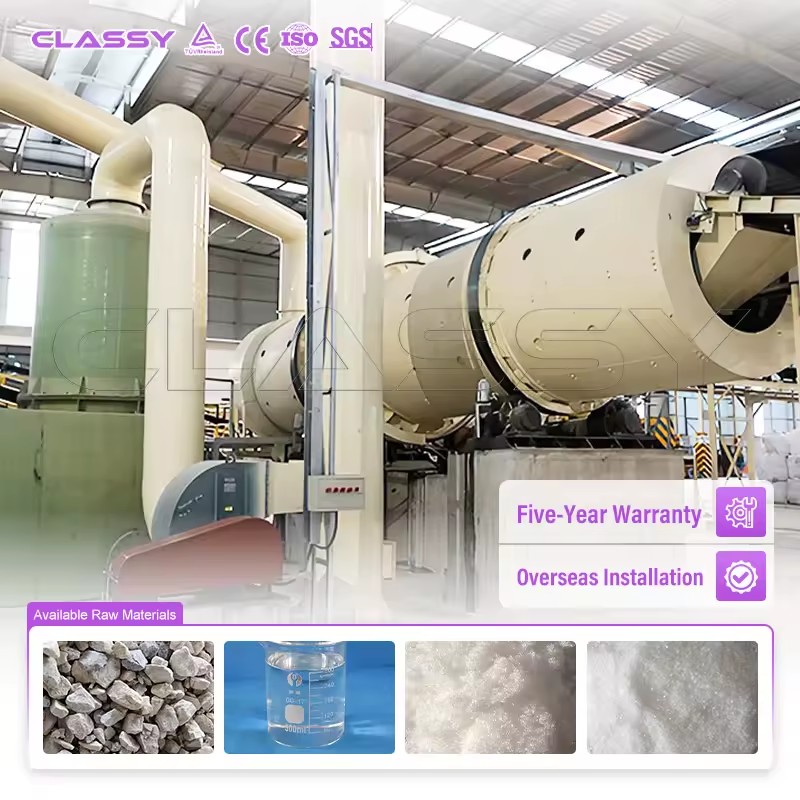 Magnesium Sulfate Monohydrate Heptahydrate Disc Granulator Fertilizer Production Line Pellet Making Equipment Plant