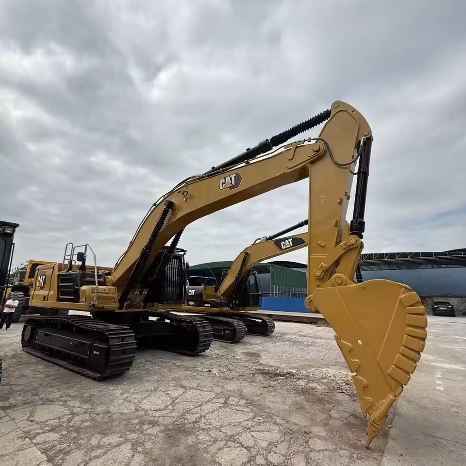 Original Used Caterpillar for 345GC Crawler Excavator 45Ton Fuel Saving Heavy Digger 2024 Model Engine Pump for Mining Quarry