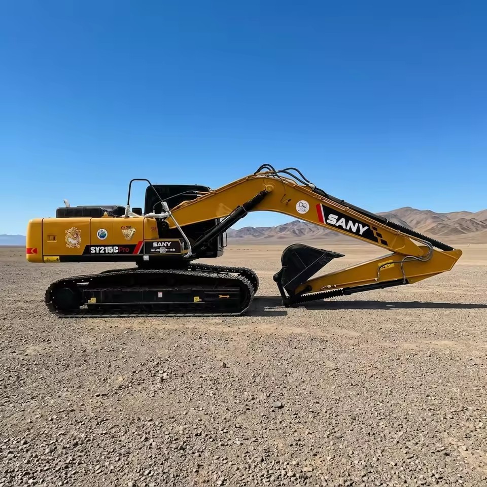 SHIWEN used SANY 215c excavator for gold mining SANY SY215c SY235c SY205c 20 tons excavadora SANY215 SANY235 SANY205 on sale
