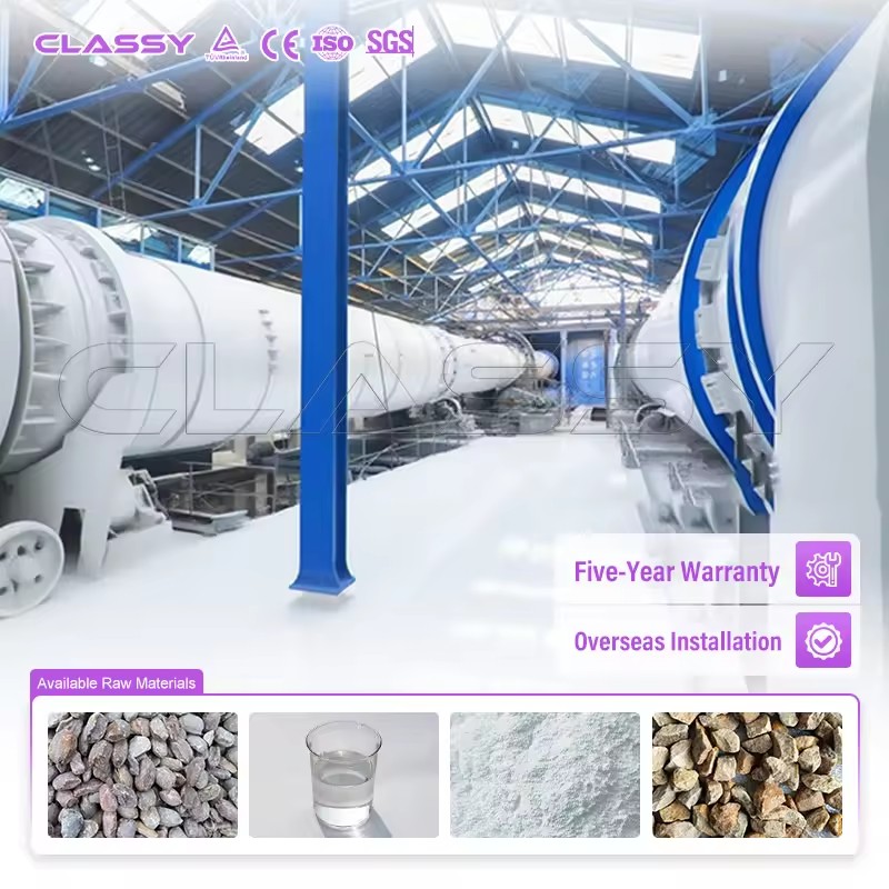 Full Automatic Magnesium Sulphate Rotary Pelletizing Granulating Equipment Customized Complete Turnkey Production Line