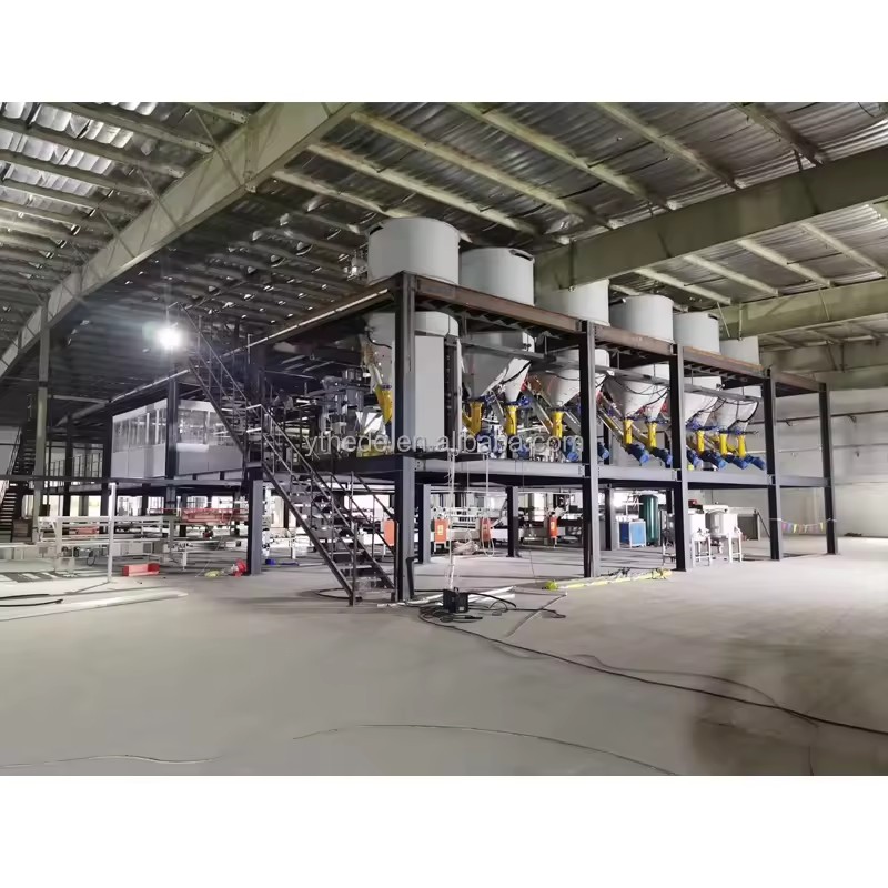 Durable Fiberglass Mesh Mgo Board Production Line Automatic Magnesium Board Production Line Sip Mgo Panel Machine