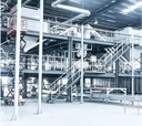 New Technology Automatic PLC Precise Mgo Board Production Line Fiberglass Board Making Machine Magnesium Oxide Board Factory