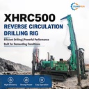 XHRC500 Rock Drilling Rig Hydraulic Crawler Mining Well Underground Tunnel Automatic Portable Full Depth DTH Pneumatic Anchor