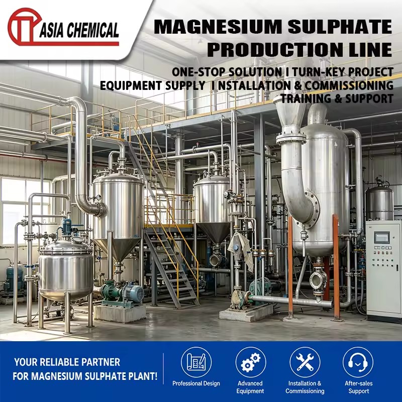 One Stop Service Magnesium Sulphate Production Plant Including Design, Manufacturing & Installation