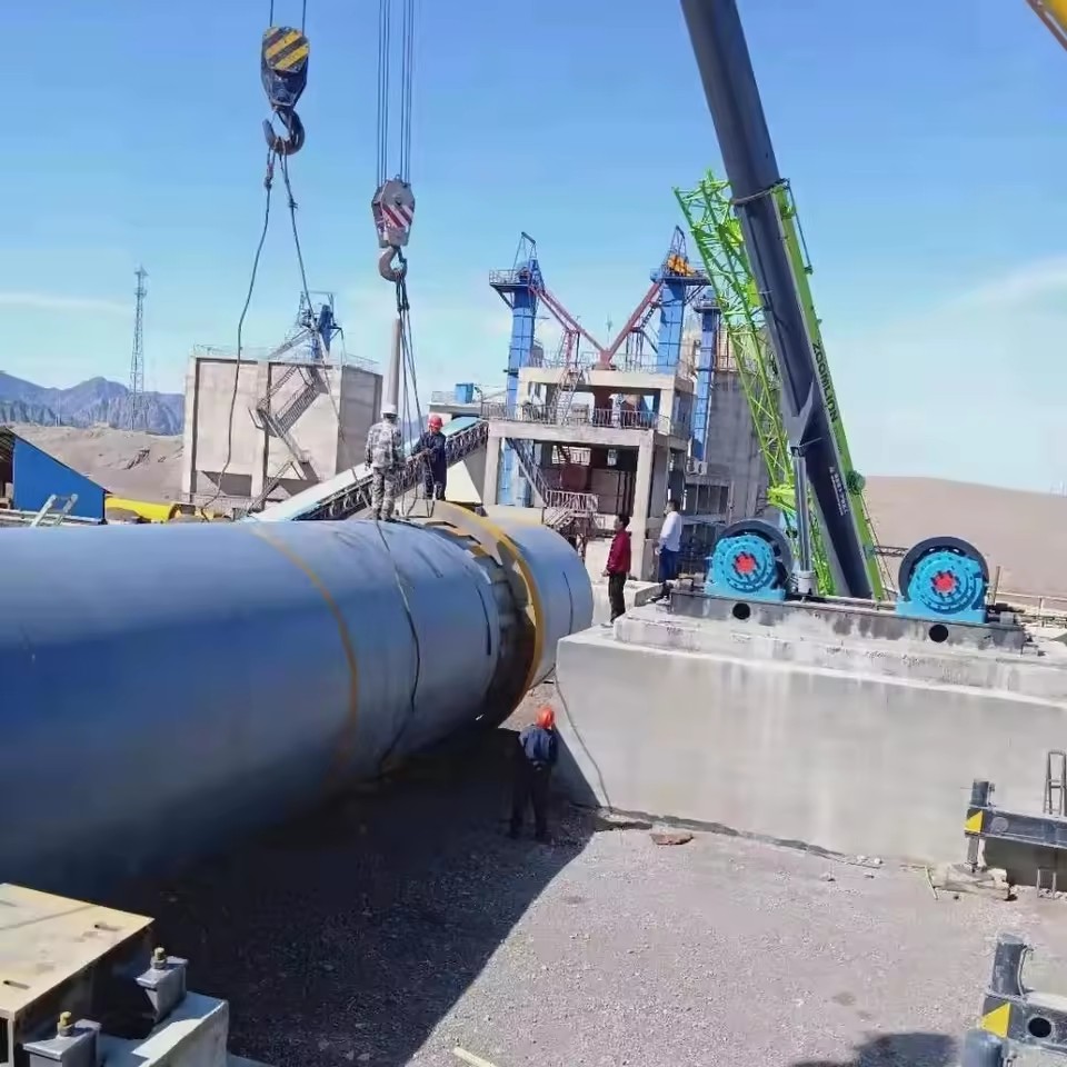 Energy-saving Horizontal Rotary Kiln for Dead Magnesium Oxide and Magnesite Cement Making Machinery for Sale