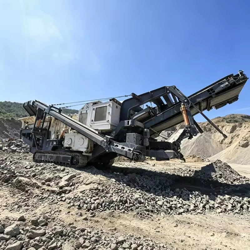 Crawler Quarry Concrete Rock