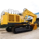 Large Hydraulic Excavator for Heavy Mining Applications High Efficiency Bucket Powerful Performance