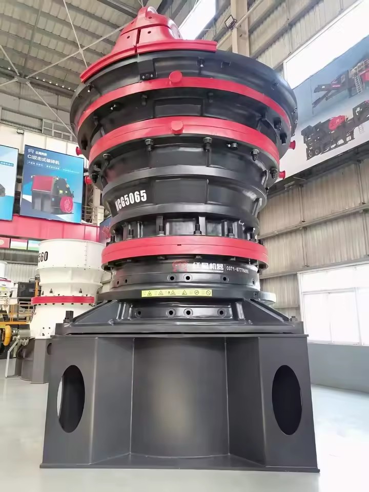 High Gyratory Crusher 60110 5543-8898t/h AC Motor Bearing Gear Stone Ore Quarry Mining Construction Waste Crushing Line