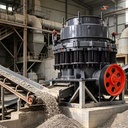 High Productivity Cone Crusher Rock Stone Crushing Machine