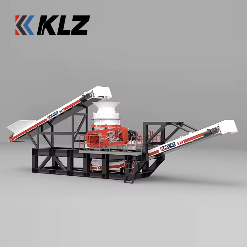 Modular Multi-Cylinder Hydraulic Cone Crusher for Gold Ore Granite Agganite Gravel Pebble Low Price KLZ Product