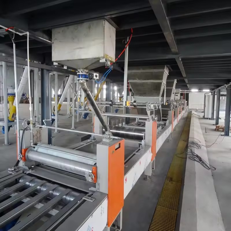 Automatic Magnesium Oxide Board Making Machine/Mgo Board Production Line/Cement Board Making Machine