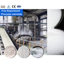 Supplier Magnesium Sulphate Double Roller Extrusion Dry Granulator Granular Compound Powder Forming Pellet Plant Machine