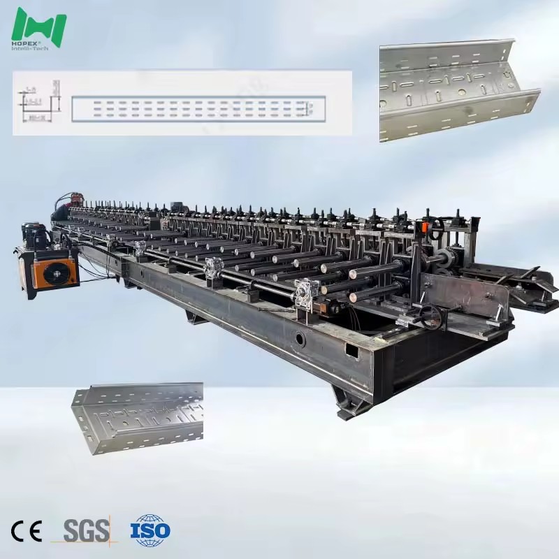 Cable Tray Forming Machine High Speed Full Automatic Cable Tray Production Line