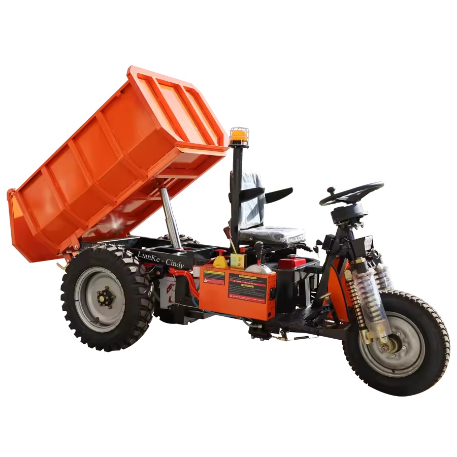 LK135 New Electric Mining Truck Mini Loader & Dumper Crawler Dumper with High Load Moment
