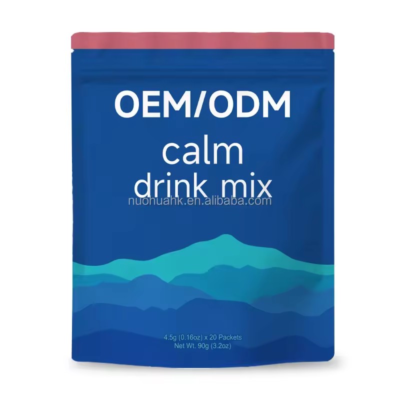 Calm Drink Mix Instant Powder 4.5g x 20 Packets Sleep Support Magnesium Ashwagandha Solid Drink