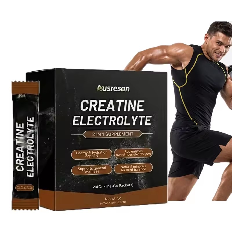 OEM Creatine Electrolyte Poudre Muscle Sports Supplement Energy&hydration Support Natural Minerals Creatine Electrolyte Powder
